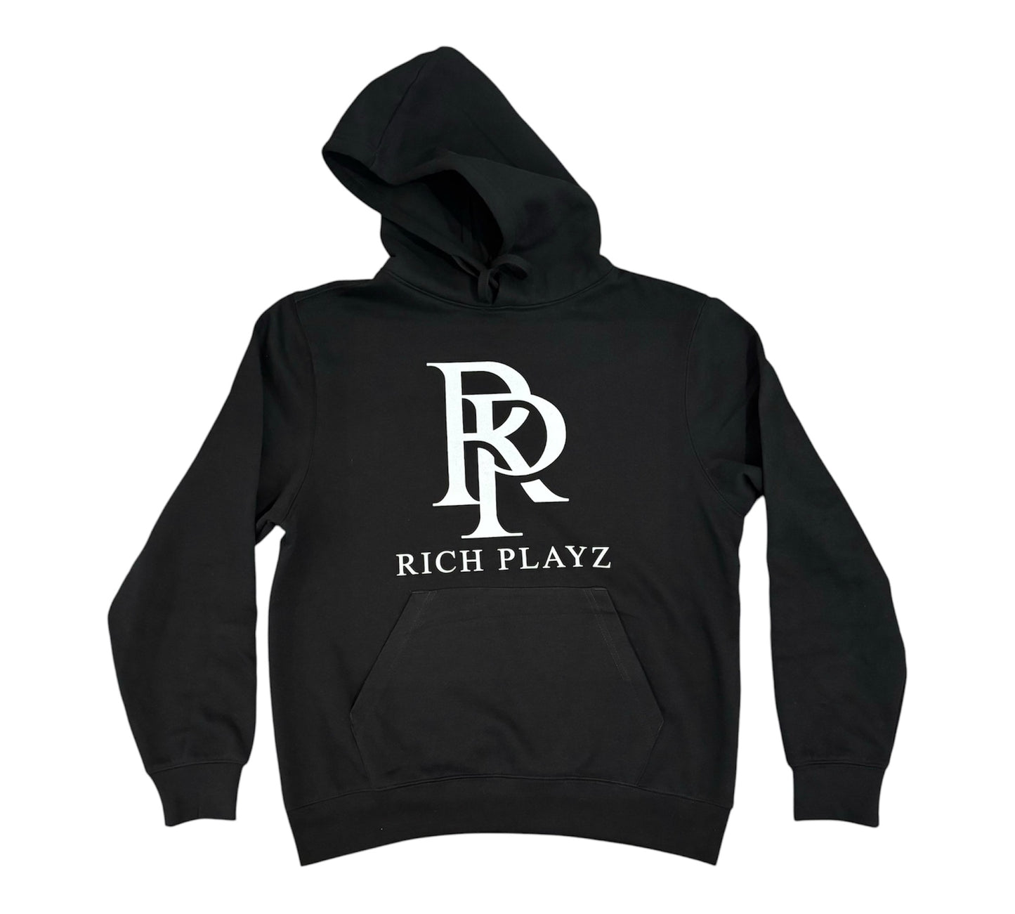 "RP Logo Hoodie" (Black/White)